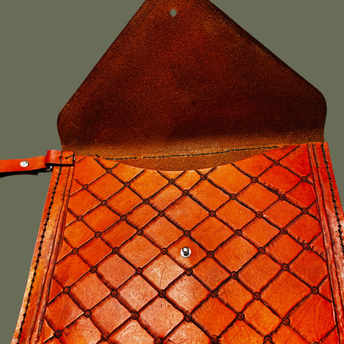 Genuine Leather Envelope Purse