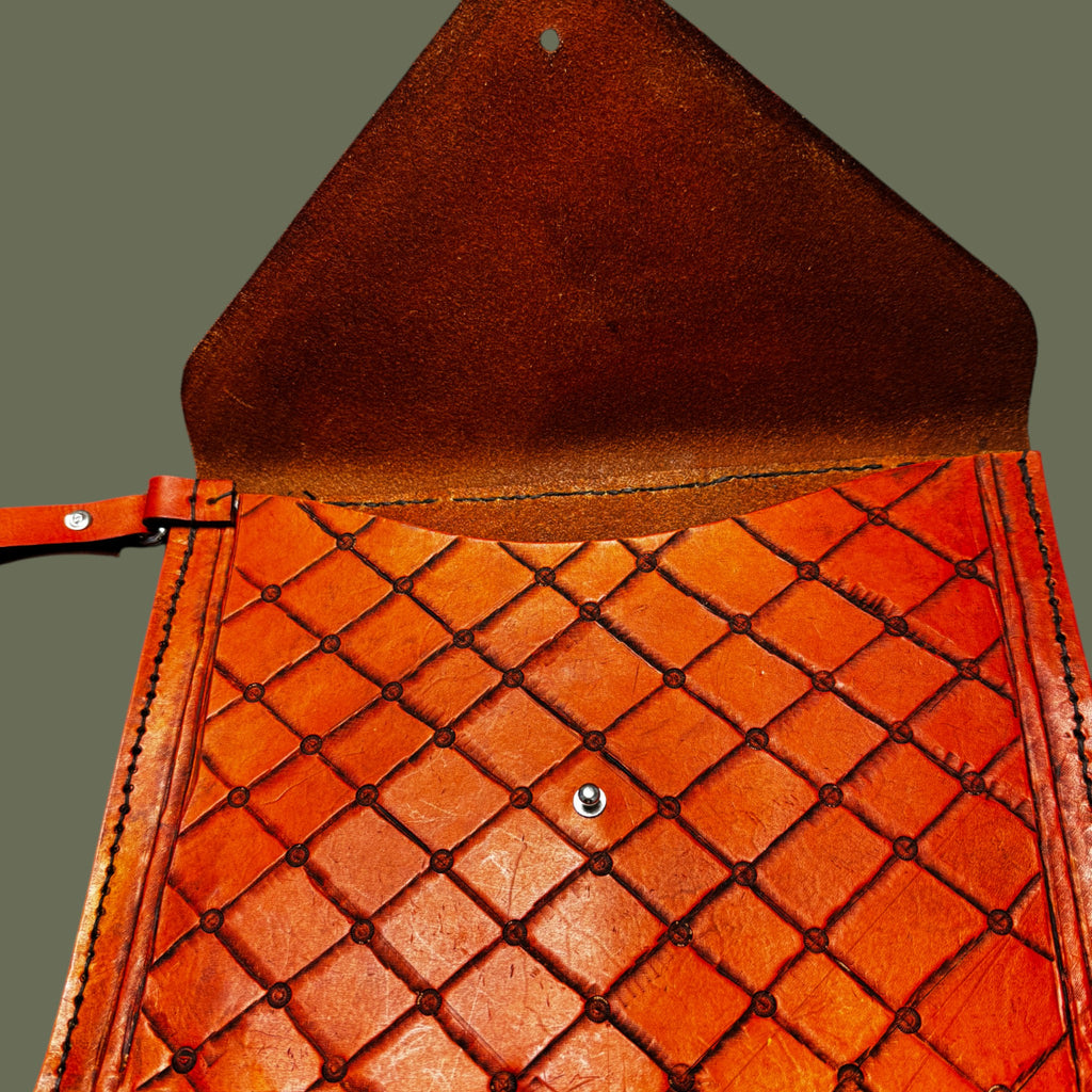 Genuine Leather Envelope Purse