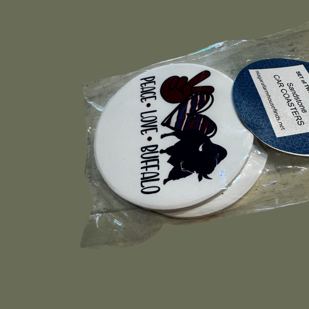 Buffalo Bills Mafia Sandstone Coasters