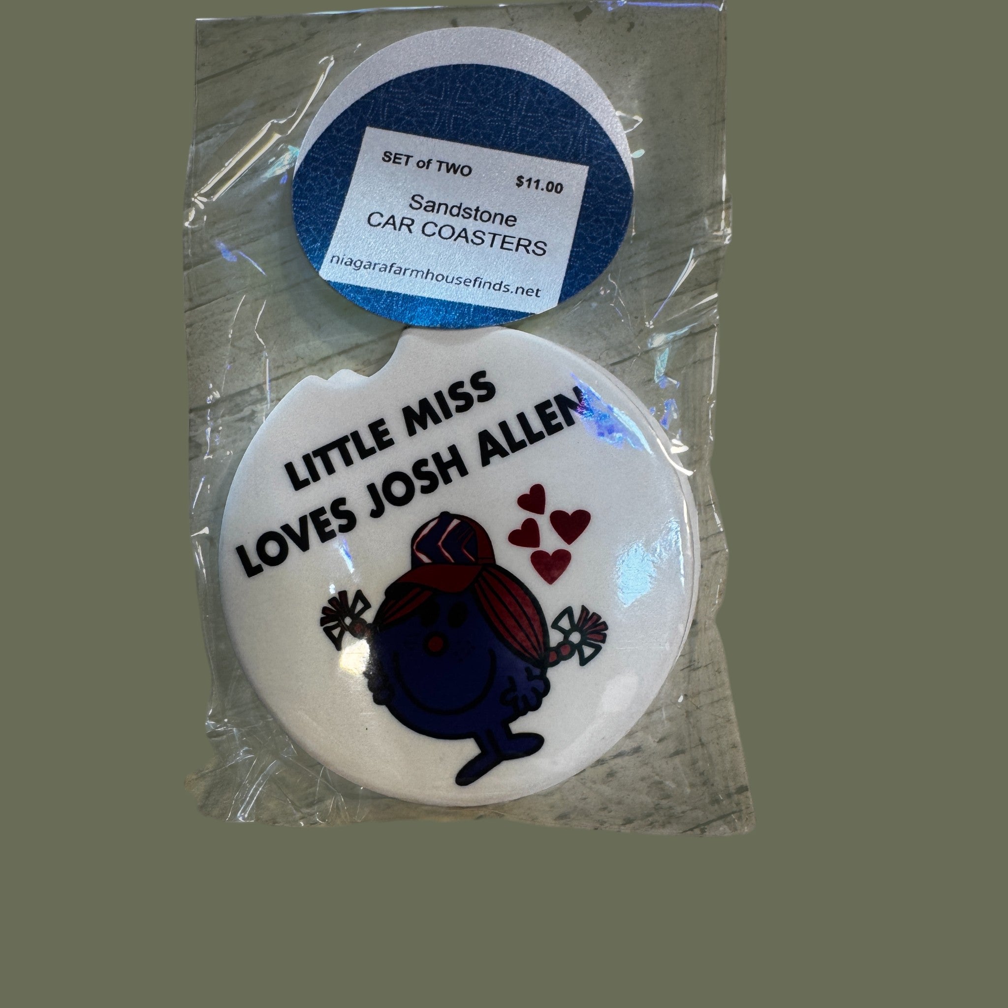 Buffalo Bills Mafia Sandstone Coasters