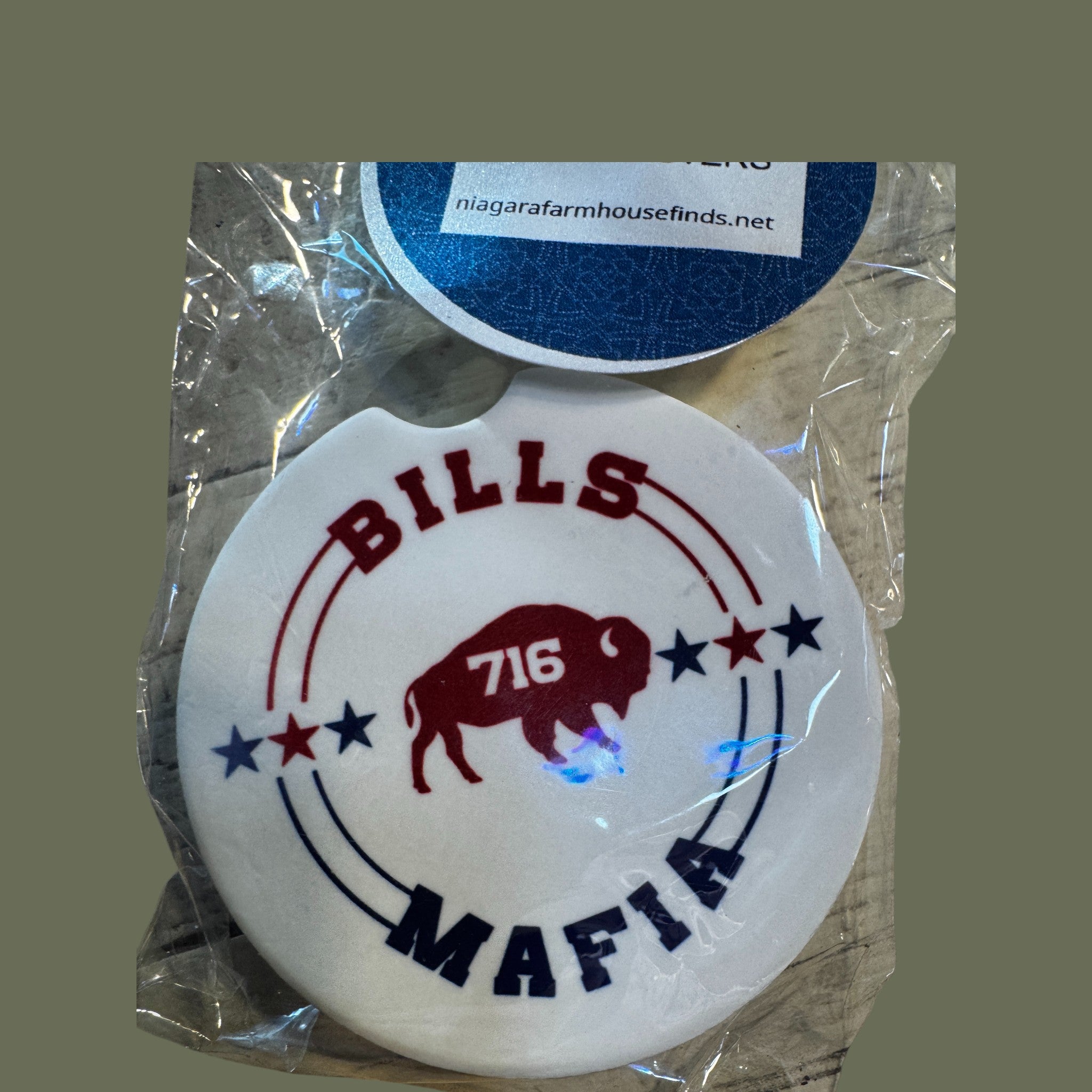 Buffalo Bills Mafia Sandstone Coasters